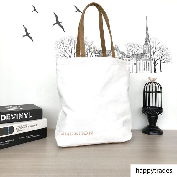 

new fashion tote bags luxury handbag simple canvas big bag large capacity single shoulder letter canvas bag