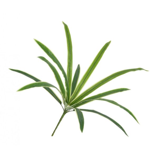 

12 head artificial succulent real touch orchid leaf for garden decor