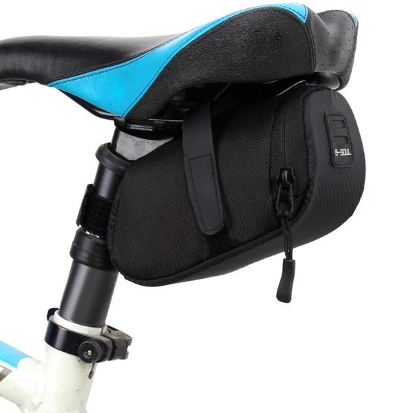 

bicycle bike waterproof storage saddle bag seat cycling tail rear pouch