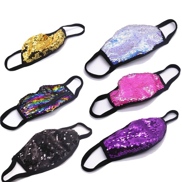 

маски для лица bling bling блестка противотуманных пылезащитны персонализированная мода хлопок защитной маски свободной перевозки груза dhl
