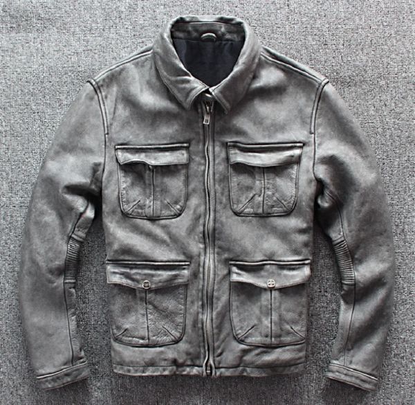 

american retro personality men's corium jacket rcycle motorcycle jacket