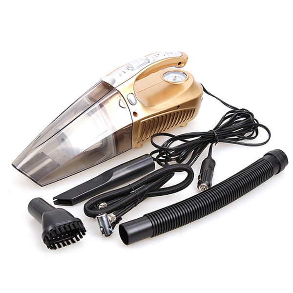 

2in1 12v high-power auto car vacuum cleaner with led lights hand-held car inflatable pump super suction vacuum cleaner