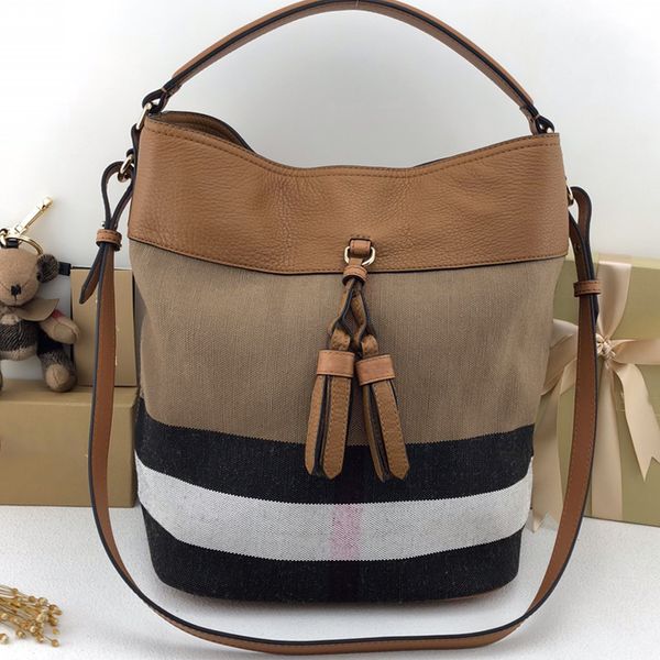 

сумки сумка crossbody сумка кошелек классический холст плед съемные кошелек конный рыцарь кожа декоративные сумки высокого качества