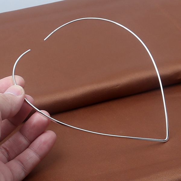 

fashion jewelry s925 sterling silver retro thai silver clavicle v necklace chain female neck jewelry vintage