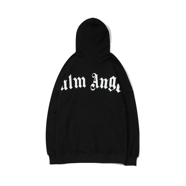 

Palm angel new fa hion men hoodie jacket de igner letter print wea hirt hoodie hip hop fa hion men women long leeve, Black