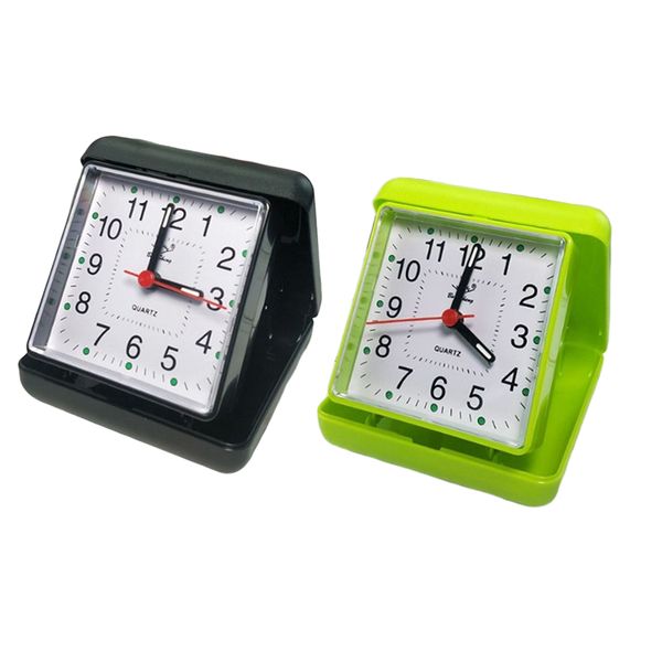 

2pcs small alarm clock creative battery powered classic clock office decor