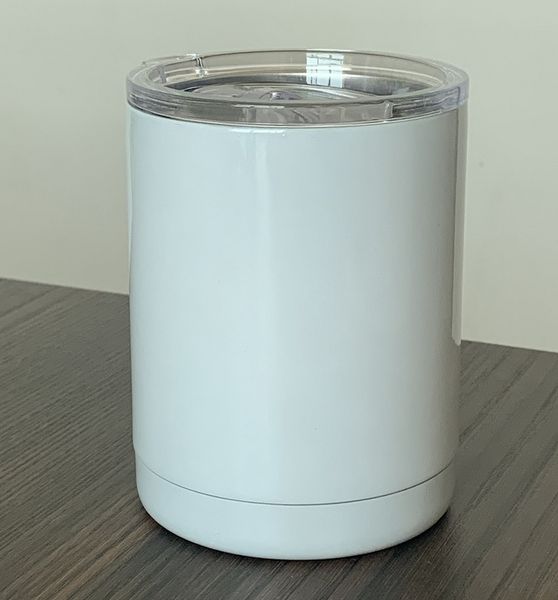

diy sublimation 12oz car tumbler stainless steel white cup double layer insulated vacuum coffee mug heat transfer printing water bottle lid