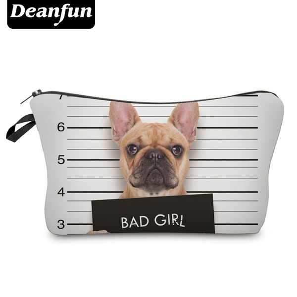 

deanfun 3d printed cosmetic bags cute pug women makeup organizer necessaries for travelling dropshipping 50903