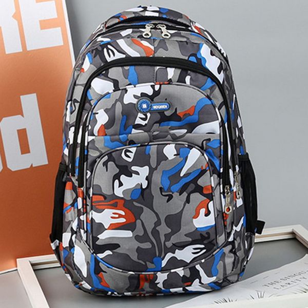 

2 размеры камуфляж водонепроницаемый школьные сумки для девочек мальчиков ортопедический детский рюкзак детская книга мешок mochila эсколар