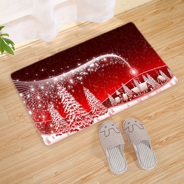 

merry christmas flannel bath mat door mat rug christmas entry for home navidad decoration ornaments 2018 xmas party new year