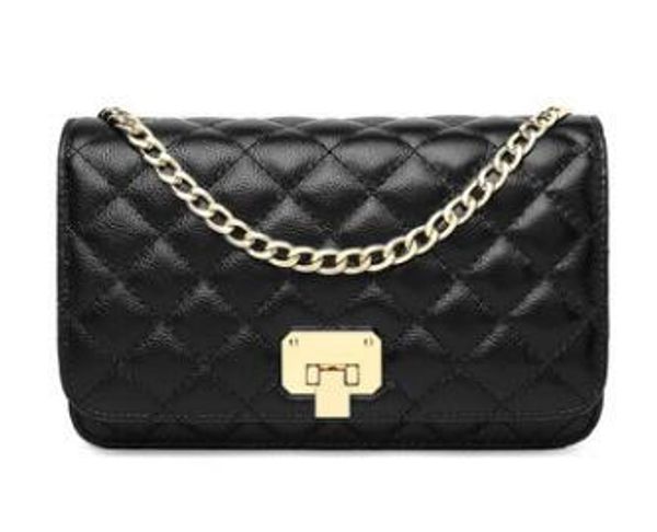 

2020 new leather women's bag small fragrance wind rhombus chain women's bag european and american fashion oblique shoulder bag wom
