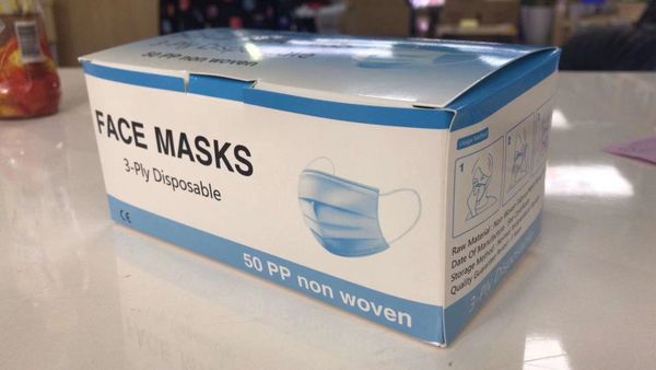 

in stock english packaging 3 layers disposable dustproof face mouth mask windproof pm2.5 anti-fog outdoor safety masks home bacteria proof