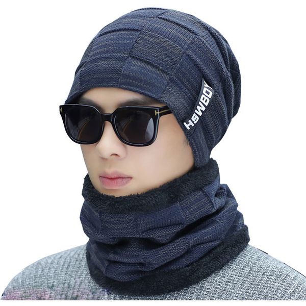 

2018 new winter hats skullies beanies hat winter beanies for men women wool scarf caps balaclava mask gorras bonnet knitted hat