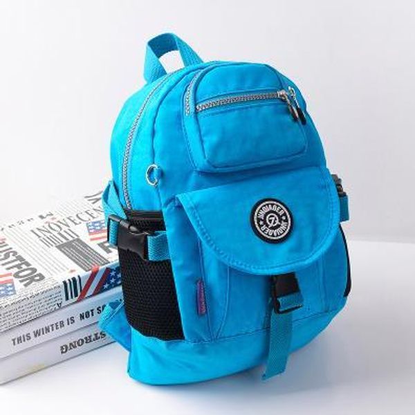 

wholesale-15colors women floral nylon backpack female brand jinqiaoer original kipled designer school bag casual canvas backpacks travel