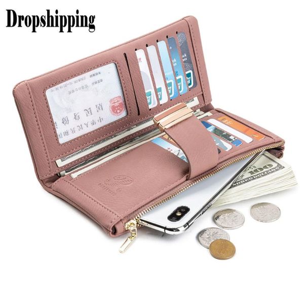 

кошелек длинные повседневного контраст пряжка металл zipper многофункционального сцепления портмоне женских сумка деньги мешок cartera mujer, Red;black