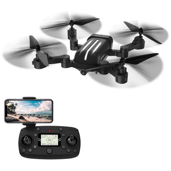 Bayangtoys X30 8MP GPS 5G Wifi FPV pieghevole RC Drone RTF - Nero