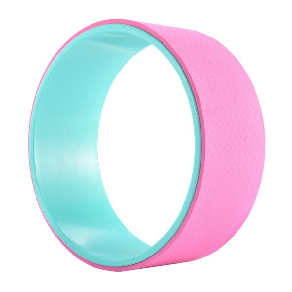 

yoga wheel circle roller comfortable & multifunctional yoga fitness pose wheel abdomen home gym pilates back training tool