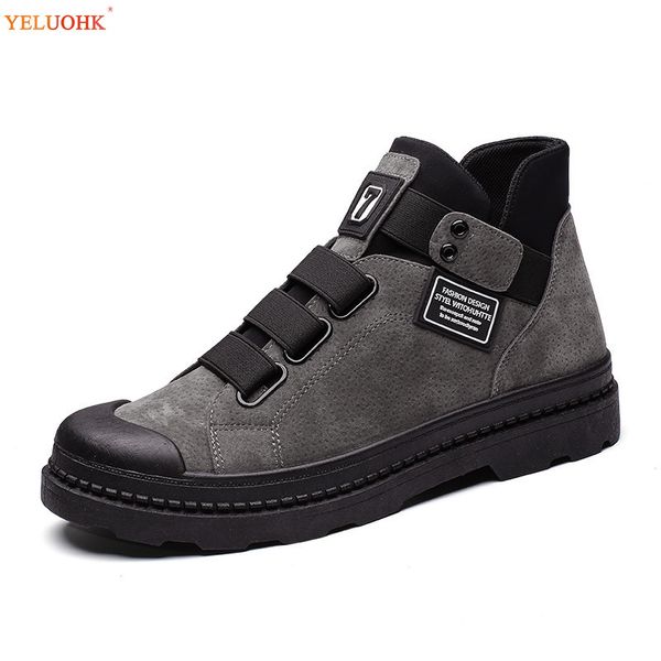 

winter boots men 2019 new men shoes winter boots, Black
