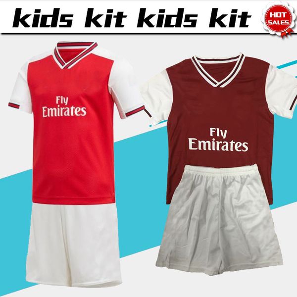 

2019 kid kit gunner home occer jer ey 19 20 child uit gunner occer hirt boy football uniform hirt hort