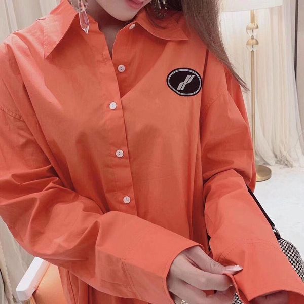 

new arrival 2020 women shirt lapel blouse women t shirt 2020109-879*3423 kolo, White