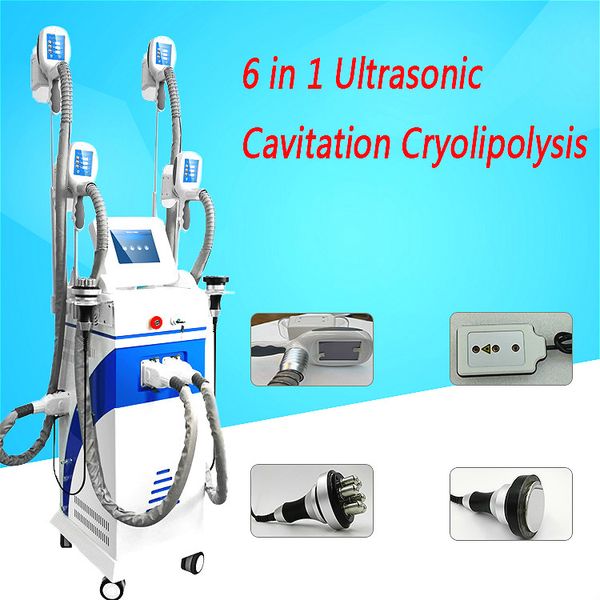 

latest vacuum beauty equipment 4 handles fat ing cryolipolysis used spa vacuum ultrasonic cavitation multipolar bipolar rf