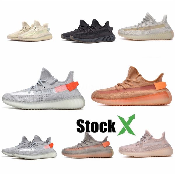 

with box kanye west designer shoes solid grey hospital blue utility black running men women sneakers static comfortable trainers #qa136