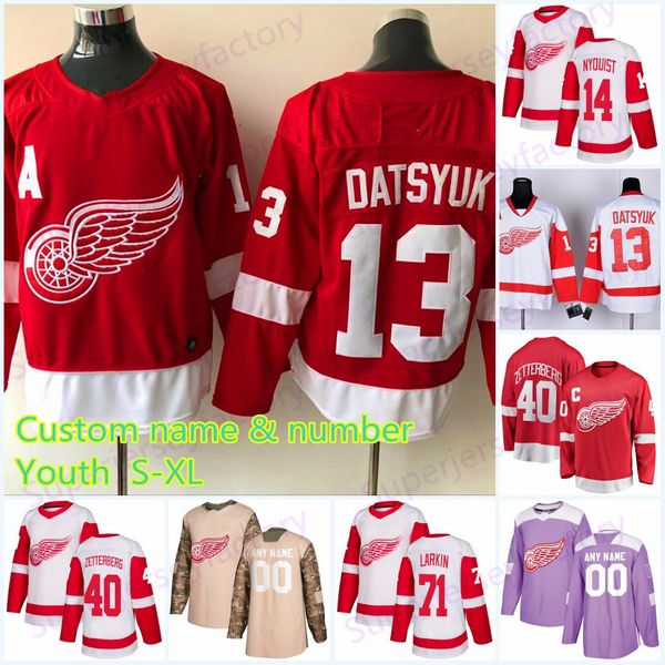 detroit red wings datsyuk jersey