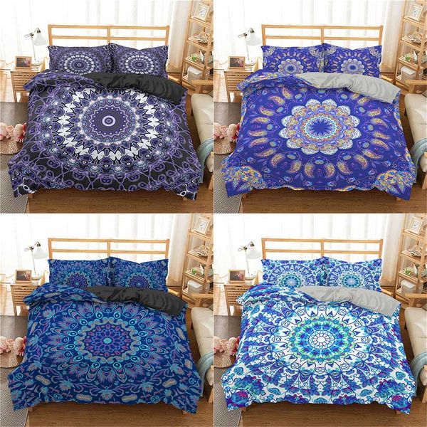 

homesky mandala bedding set bohemia printed duvet cover set soft bedclothes king  comforter bedding full size bed
