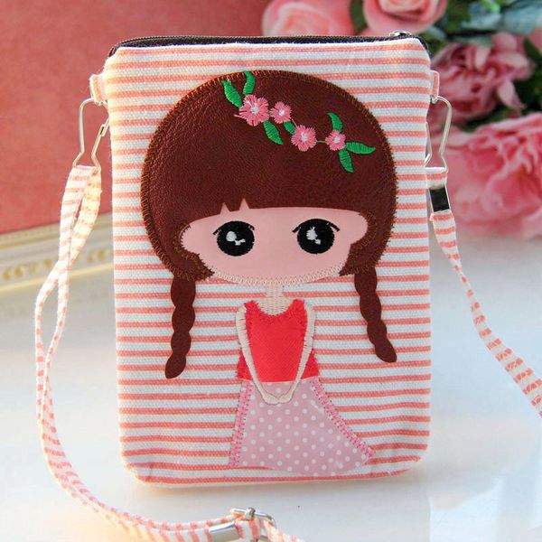 

korean style kids mini coin purse 2020 new women girls small zero wallet pouch baby money bag change purse, White