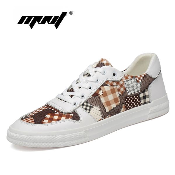 

genuine leather with canvas men shoes breathable fashion sneakers antiskid outdoor walking shoes men zapatillas hombre, Black