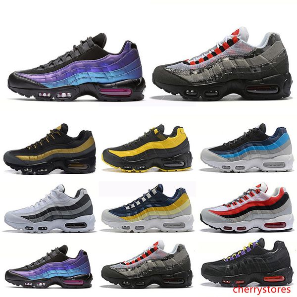 

2019 new men designer running shoes laser fuchsia red orbit bred aqua neon triple black white mens trainers sport sneakers 36-45