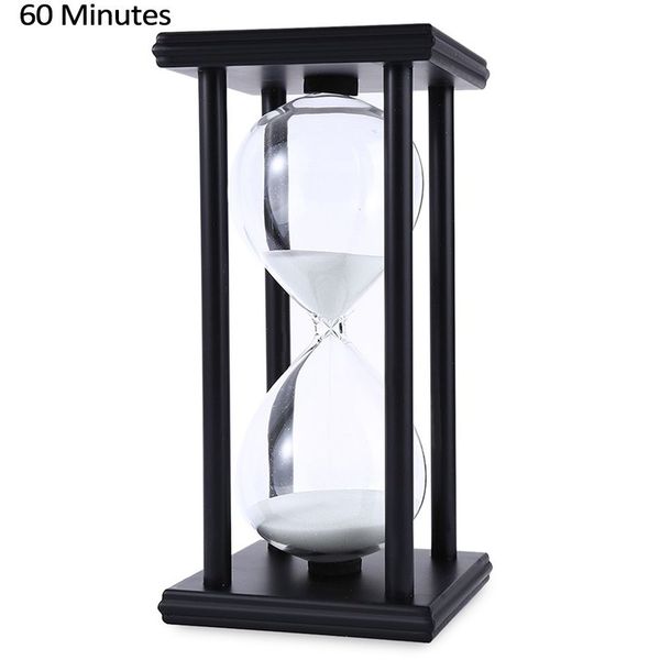 

wooden sandglass sand hourglass 45/60 minute 20.5*10*10 countdown timer clock xmas birthday gift home decoration reloj de arena