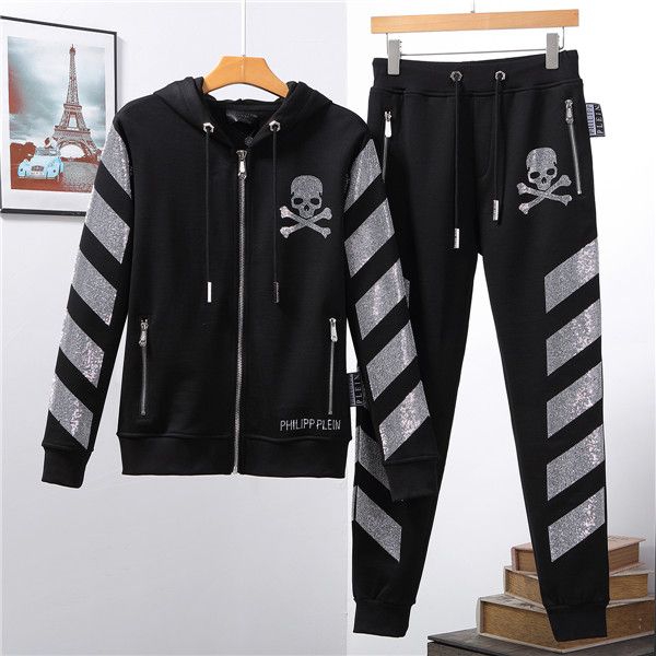 

men's luxury sportswear sportswear autumn winter long sleeve casual casual jogging pants men's sportswear, Gray