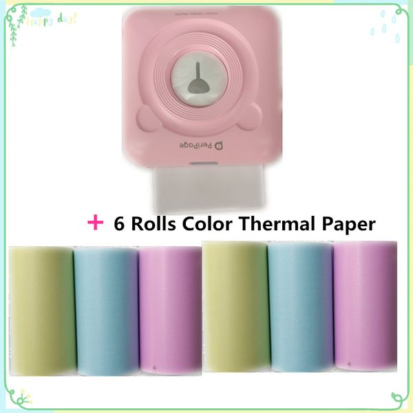 

goojprt бесконтактный bluetooth карманный портативный a6 peripage термопринтер picture mobile mini photo printer imprimante thermique