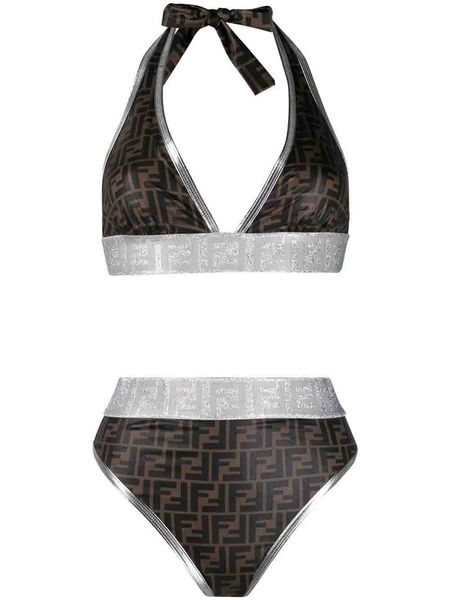 

2020 Classic Patterns Swimwear for Women Seperated Bikinis One Piece Swimsuits Backless Sexy Retro Femme Beach Wear bikinis