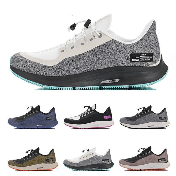 

zoom pegasus 35 shield olive green oreo turbo runing shoes outdoor marathon sports sneakers for 35s trainers men women eur 36-45