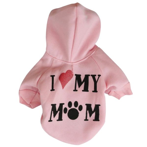 

маленький питомец собака одежда пальто куртка мода костюм щенок толстая зима теплая с капюшоном толстая хлопчатобумажная футболка одежда для