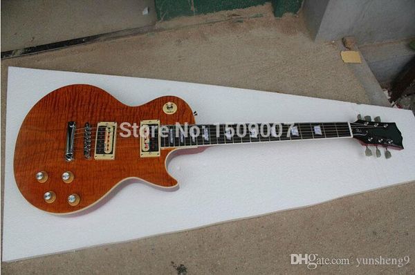 

the beautiful slash guitar, special figured maple custom electric guitar