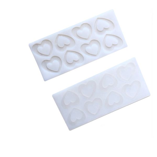 

8 hole love silicone lace mold cake decoration mold