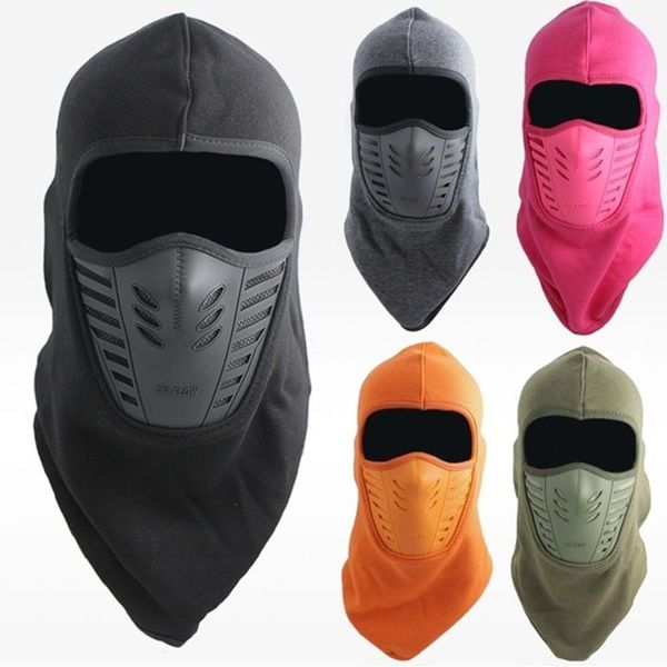 

outdoor sports polyester and waterproof coating cycling mask windproof cold protection masks riding equipment high quality, Black