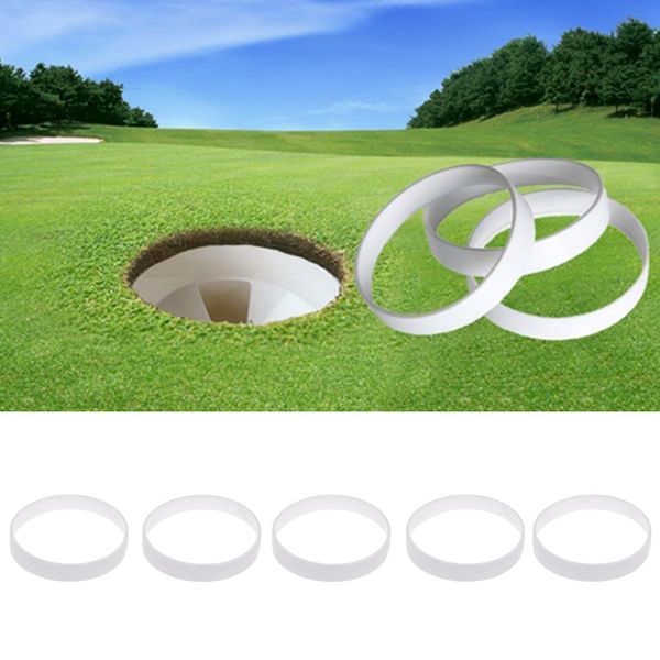 

5 pieces 110mm practical golf putting cup putting green hole cup accessories