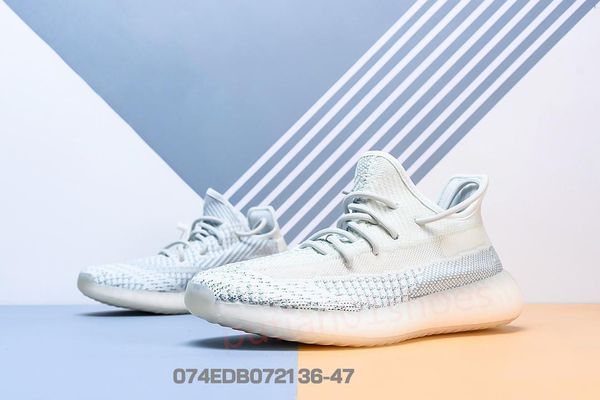 

2019the new kanye combined with v2 two-color ice orchid is versatile with light popcorn mid-sole casual sports jogging shoes.size:36-47 a