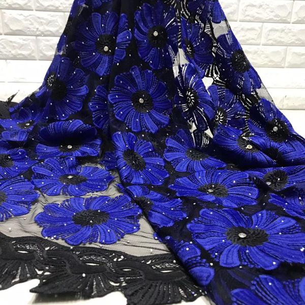 

blue lace fabric 2019 lace nigeria fabric women dress africa tulle j35101, Pink;blue