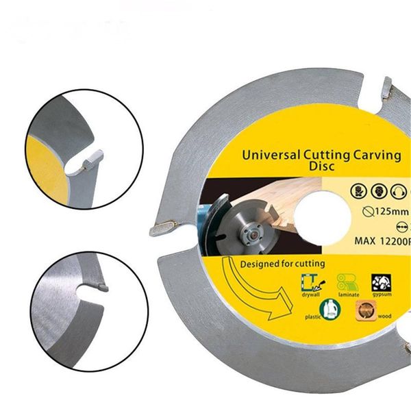 

5pcs 125mm 3 t circular saw blade multitool grinder saw disc carbide tipped wood cutting disc carving