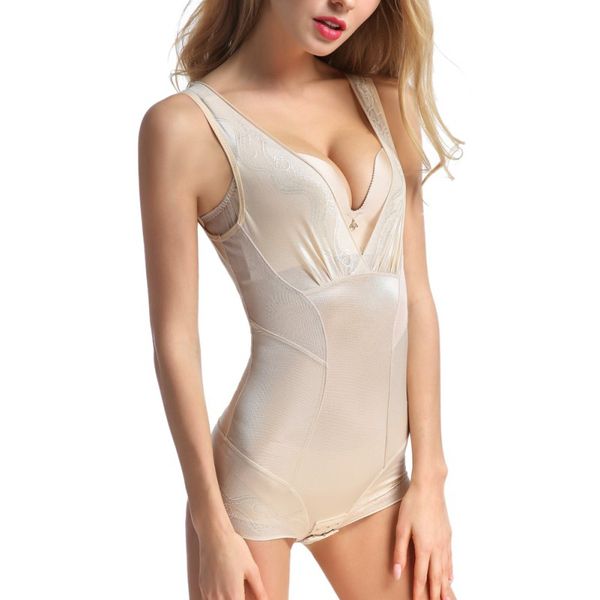 

spring and summer new ultra-thin seamless comfort corset with abdomen corset, Black;gray
