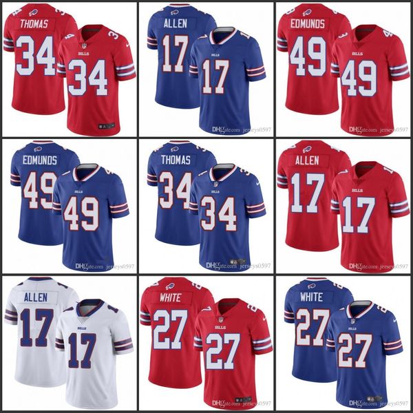 what color are the bills home jerseys