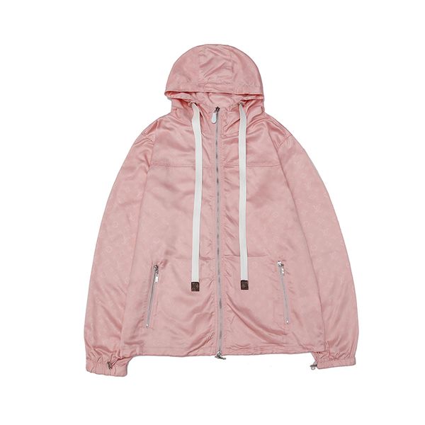 

2020 wholesale mens womens jackets fashion floral printed hooded jackets for men women casual zipper windbreaker b104534v, Black;brown