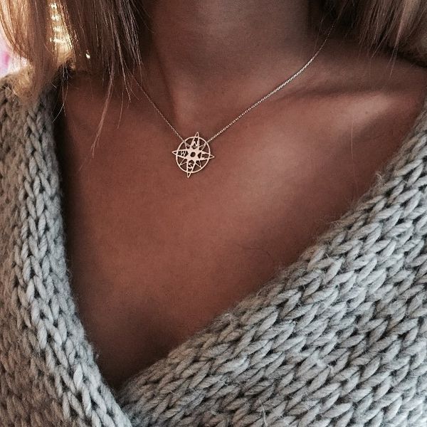 

ювелирные изделия chaofu кота s925 стерлингового серебра простого стиль ожерелье женщины колье кулон ожерелье для женщин, Silver