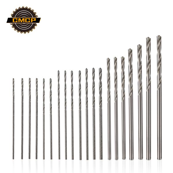 

cmcp 20pcs 0.3-1.6mm мини ручной бур набор hss спиральное сверло деревообрабатывающий буровое ротационные инструменты
