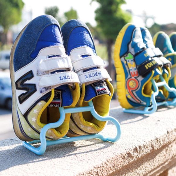 

10pcs/set multi-function shoe shelf organizer creative shoes drying rack stand hanger children kids shoes hanging storage floor